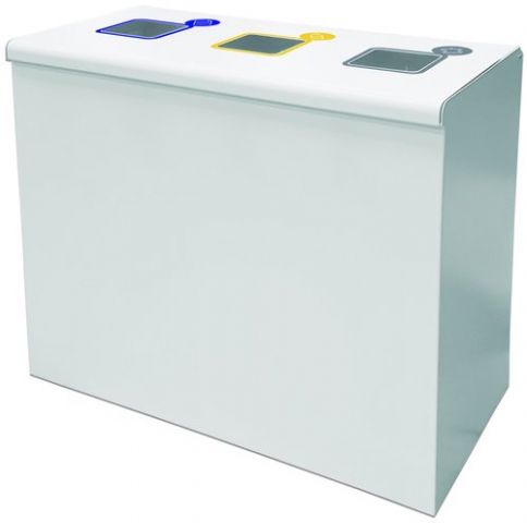 PAPELERA METALICA PLANNING SISPLAMO 3 RESIDUOS 120