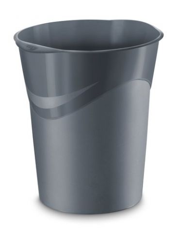 PAPELERA PLASTICO CERRADA CEP GLOSS 280G 14 LITROS