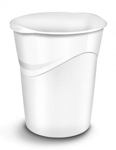 PAPELERA PLASTICO CERRADA CEP GLOSS 280G 14 LITROS