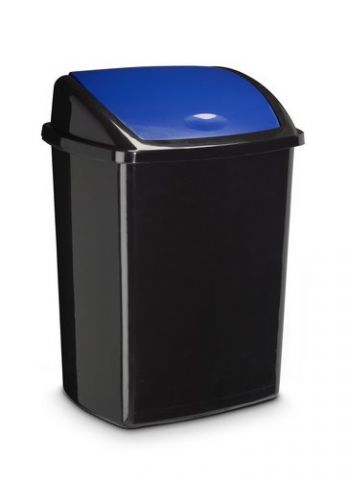 PAPELERA PLASTICO CON TAPA BASCULANTE CEP 91947 50