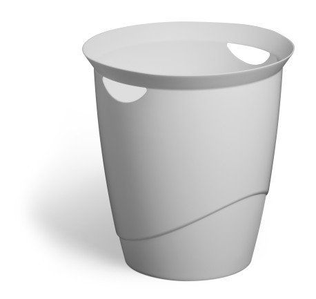 PAPELERA DURABLE ECO COLOR 16 LITROS GRIS