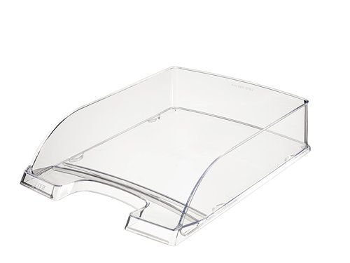 BANDEJA SOBREMESA LEITZ PLUS TRANSPARENTE