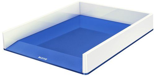 BANDEJA SOBREMESA LEITZ WOW DUAL AZUL METALIZADO/B