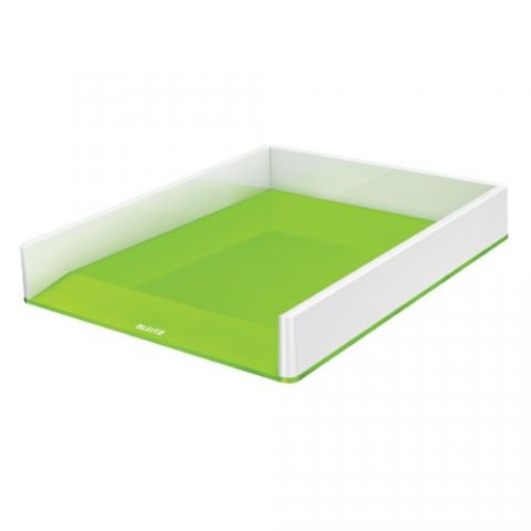 BANDEJA SOBREMESA LEITZ WOW DUAL VERDE METALIZADO/