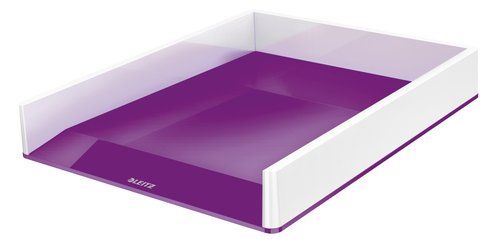 BANDEJA SOBREMESA LEITZ WOW DUAL VIOLETA/BLANCO
