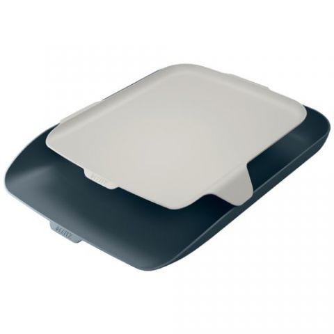 BANDEJA SOBREMESA LEITZ COSY con ORGANIZADOR GRIS