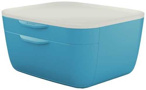 MODULO LEITZ COSY 2 CAJONES AZUL