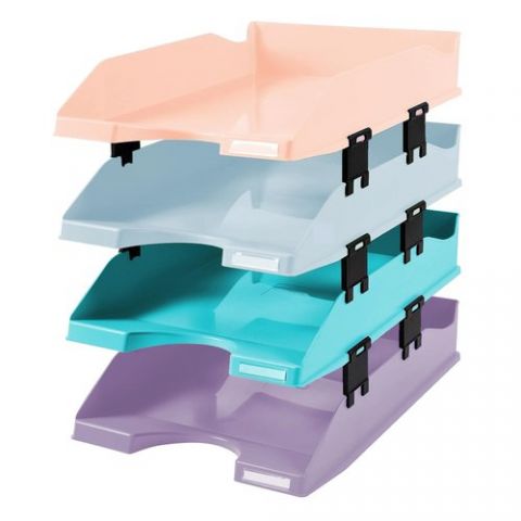 BANDEJA SOBREMESA EXACOMPTA COMBO MIDI AQUAREL GLO