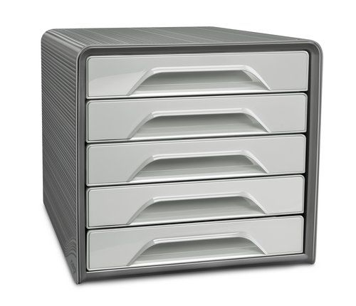 MODULO CEP 7-111 ESTANDAR 5 CAJONES COLOR GRIS OSC