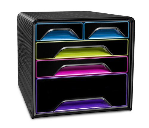 MODULO CEP 7-213G SMOOVE 5 CAJONES MIXTOS COLOR NE