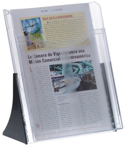 SOPORTE VERTICAL 1 BANDEJA A4 ARCHIPLAY CRISTAL TR