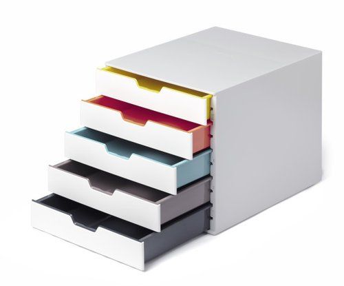MODULO DURABLE 5 CAJONES VARICOLOR MIX