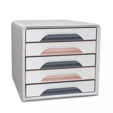 MODULO CEP 7-111 ESTANDAR 5 CAJONES COLOR BLANCO/R