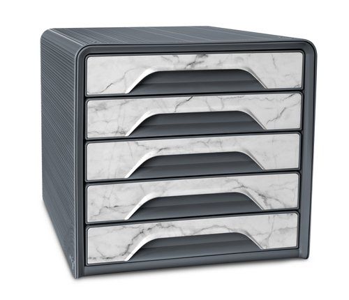 MODULO CEP 7-111 ESTANDAR 5 CAJONES COLOR GRIS/MAR