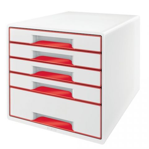 MODULO 5 CAJONES LEITZ WOW CUBE (1 GRANDE + 4 PEQU