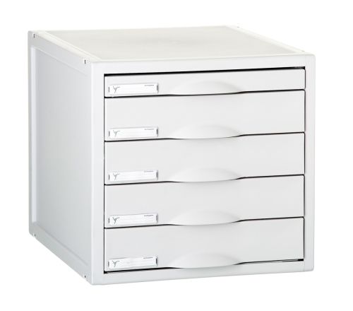 MODULO ARCHISYSTEM 5 CAJONES GRIS