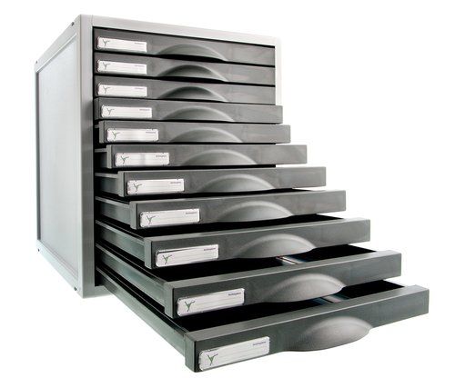 MODULO ARCHISYSTEM 11 CAJONES GRAFITO