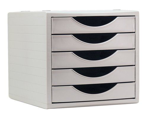MODULO 5 CAJONES ARCHIVOTEC GRIS/GRIS