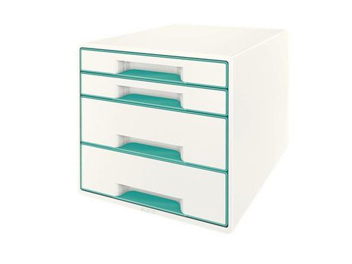 MODULO 4 CAJONES LEITZ WOW CUBE (2 GRANDES + 2 PEQ