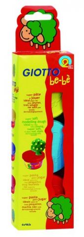 PASTA GIOTTO BEBE TRIS PARA JUGAR 3 Uds AZUL/AMARI