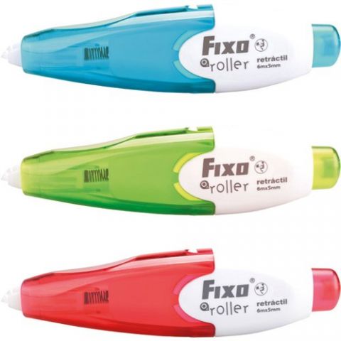 CORRECTOR CINTA RETRACTIL 5 mm x 6 m ERGONOMICO