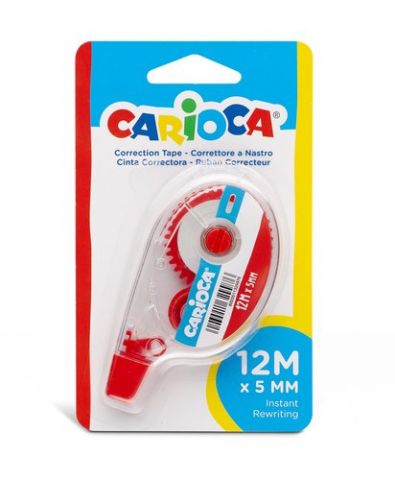 CORRECTOR CINTA CARIOCA 5 mm x 12 m EN BLISTER DE