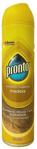 LIMPIADOR PRONTO MADERA 250 ML