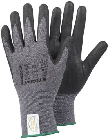 GUANTES NITRILO TEGERA 873 FOAM NYLON NEGRO TALLA