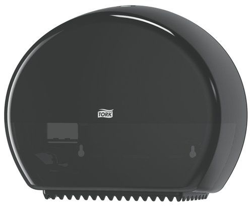 PORTARROLLOS PAPEL HIGIENICO TORK MINI JUMBO NEGRO