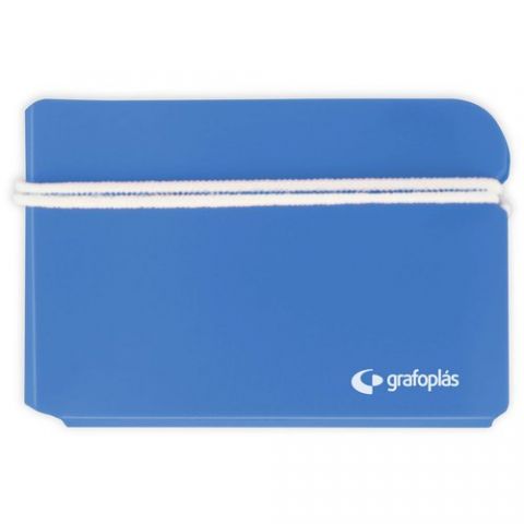 ESTUCHE PORTA MASCARILLA GRAFOPLAS PP AZUL CIELO