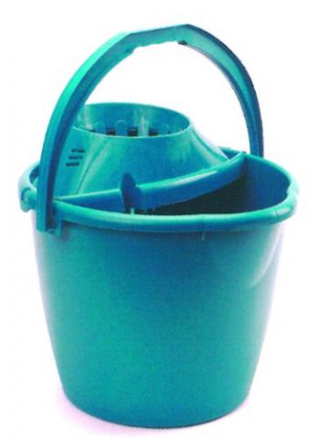 CUBO PLASTICO REDONDO CON ESCURRIDOR 13 LITROS