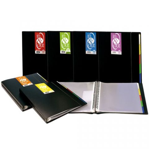 CARPETA FUNDAS (TARIFARIO) GRAFOPLAS ESPIRAL PP IN