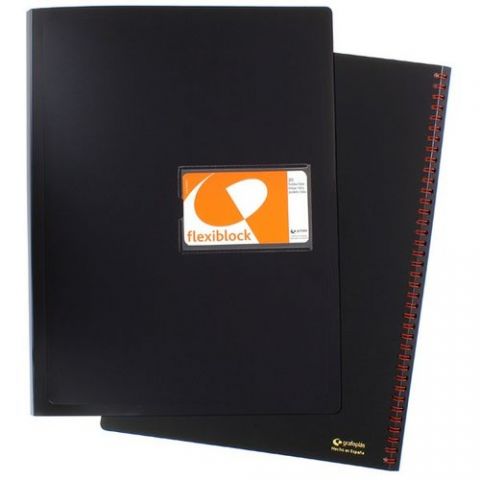 CARPETA FUNDAS (TARIFARIO) GRAFOPLAS ESPIRAL PP RI