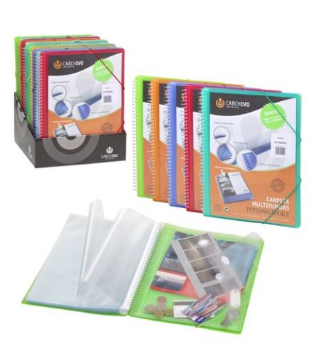 CARPETA FUNDAS (TARIFARIO) CARCHIVO ESPIRAL PP COM