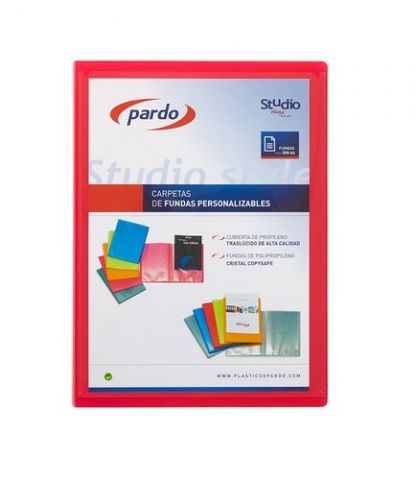 CARPETA FUNDAS (TARIFARIO) PARDO STUDIO STYLE PERS