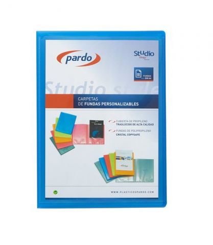 CARPETA FUNDAS (TARIFARIO) PARDO STUDIO STYLE PERS