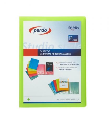 CARPETA FUNDAS (TARIFARIO) PARDO STUDIO STYLE PERS