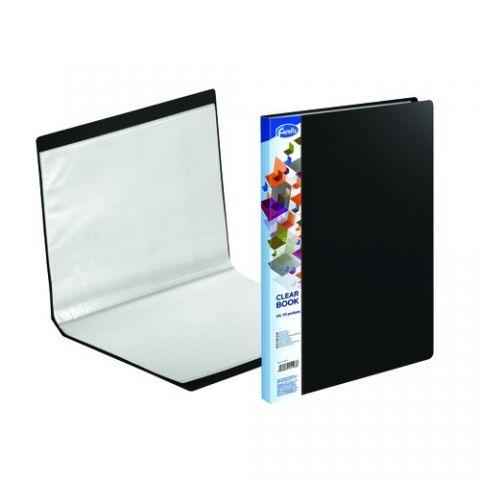 CARPETA FUNDAS (TARIFARIO) FOROFIS PVC A4 10 F NEG
