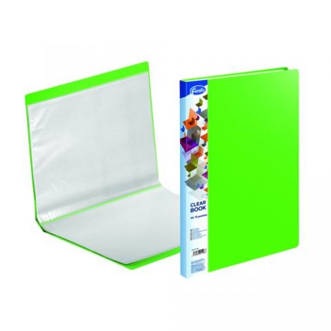 CARPETA FUNDAS (TARIFARIO) FOROFIS PVC A4 10 F VER