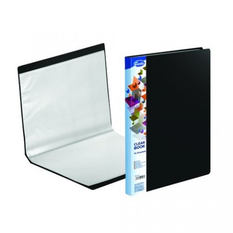 CARPETA FUNDAS (TARIFARIO) FOROFIS PVC A4 20 F NEG