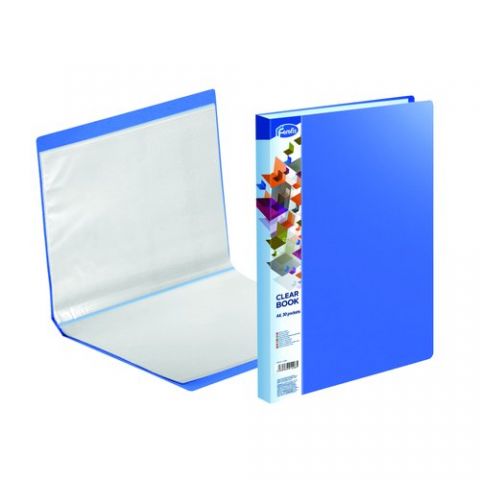 CARPETA FUNDAS (TARIFARIO) FOROFIS PVC A4 30 F AZU