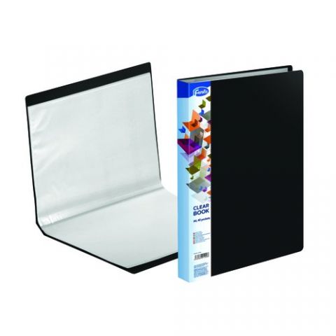 CARPETA FUNDAS (TARIFARIO) FOROFIS PVC A4 40 F NEG