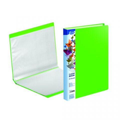 CARPETA FUNDAS (TARIFARIO) FOROFIS PVC A4 40 F VER