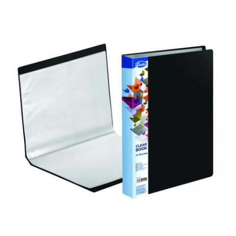 CARPETA FUNDAS (TARIFARIO) FOROFIS PVC A4 80 F NEG