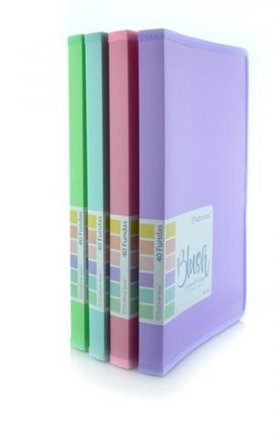 CARPETA FUNDAS (TARIFARIO) OFFICE BOX PP A4 BLUSH