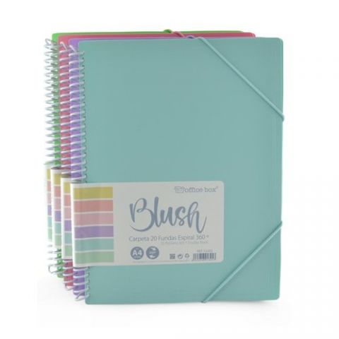 CARPETA FUNDAS (TARIFARIO) OFFICE BOX ESPIRAL PP A