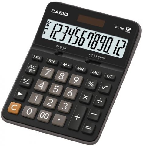 CALCULADORA SOBREMESA CASIO 12 DIGITOS DX-12B