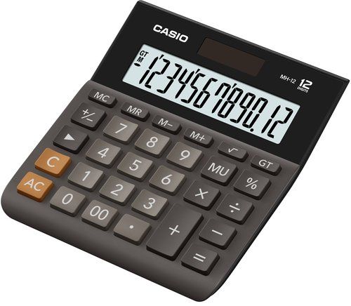 CALCULADORA SOBREMESA CASIO 12 DIGITOS MH-12