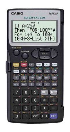 CALCULADORA CIENTIFICA CASIO 16 DIGITOS FX-5800 P
