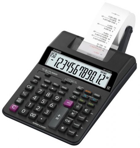 CALCULADORA IMPRESORA CASIO 12 DIGITOS HR-150 RCE